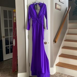 Sherri Hill Size 10 Purple (Style 52788) Gown NWT NEVER WORN